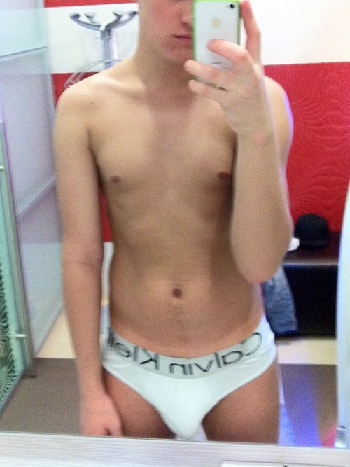 Boy underwear bulge mirror full size