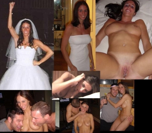 Amateur brides dressed then undressed 960X843 jpeg