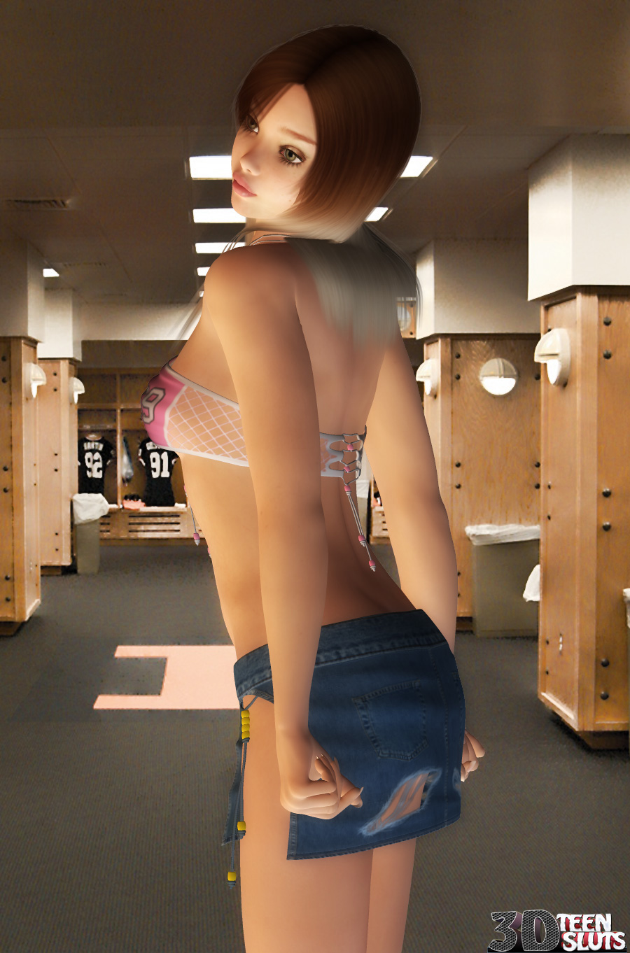 Teen locker room full size