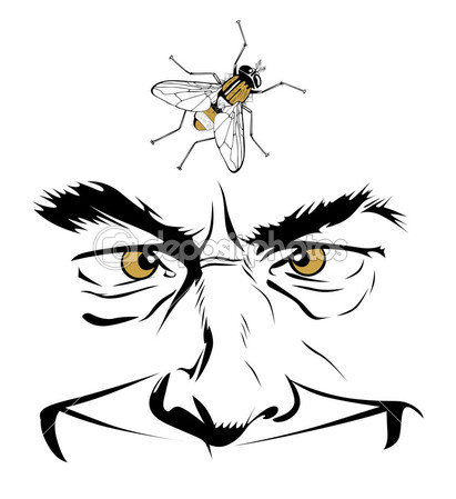 Cartoon man face full size