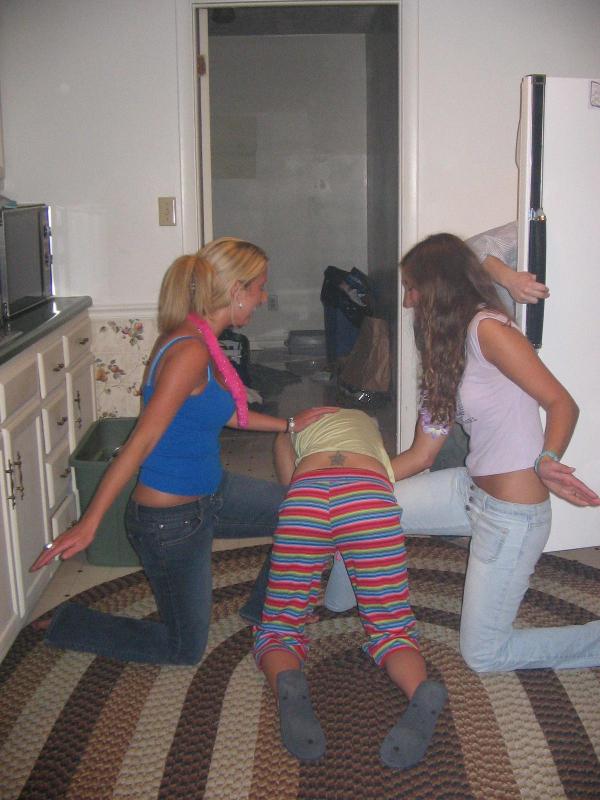Birthday girl spanking full size