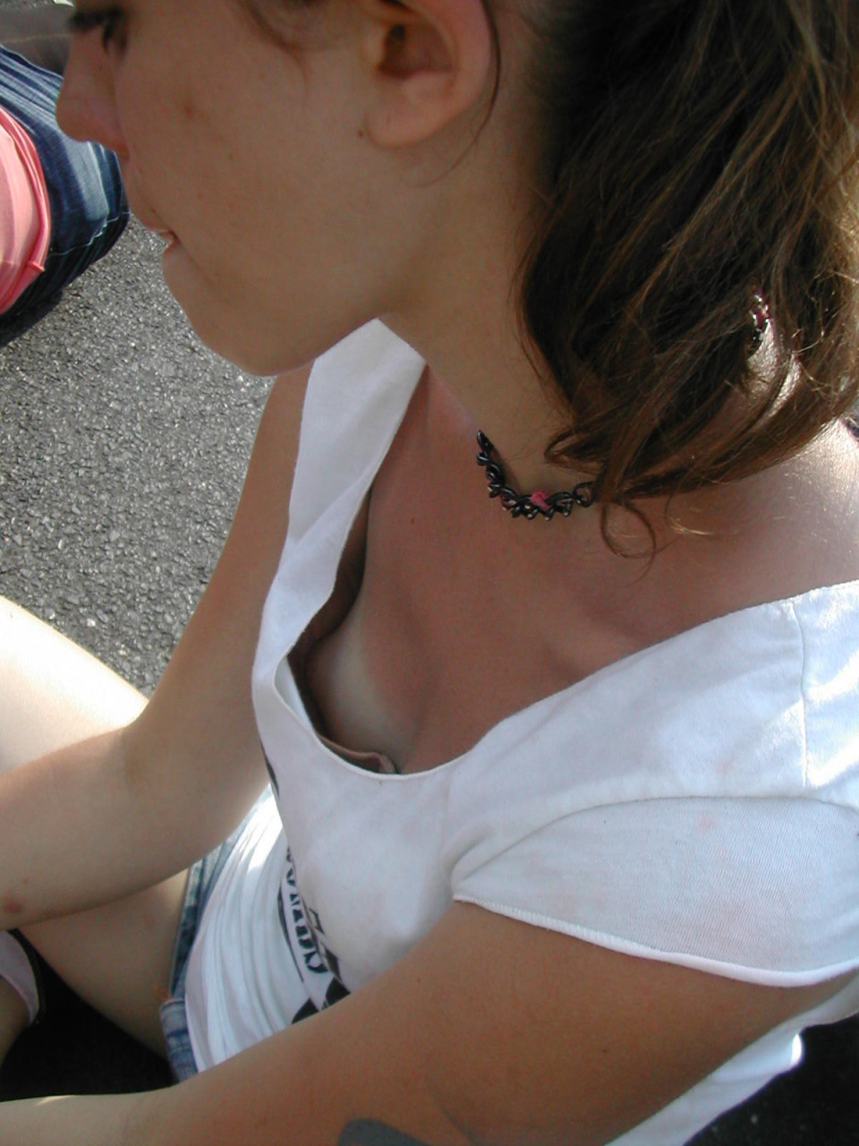 Downblouse nipple slips gallery full size