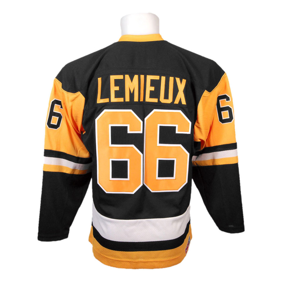 Pittsburgh penguins mario lemieux jersey full size