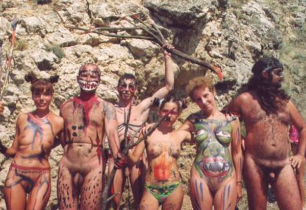 Vintage nudist colony full size