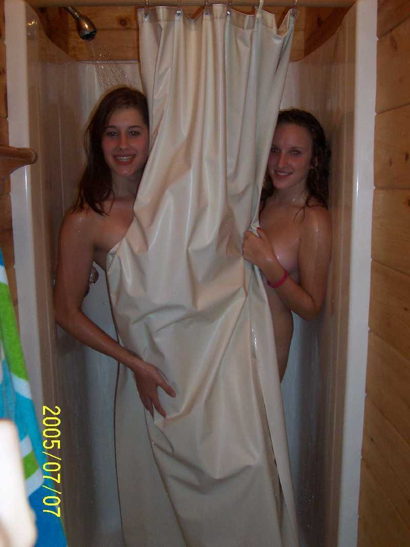 Public nude girls shower full size