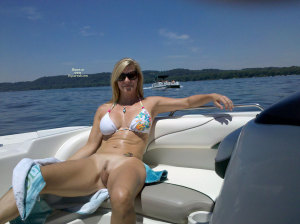 Naked on pontoon boat 900X672 jpeg