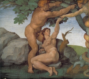 Michelangelo adam and eve 550X484 jpeg