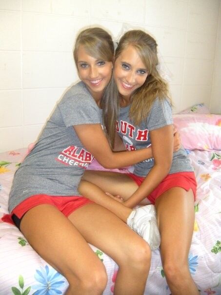 South alabama triplet cheerleaders full size