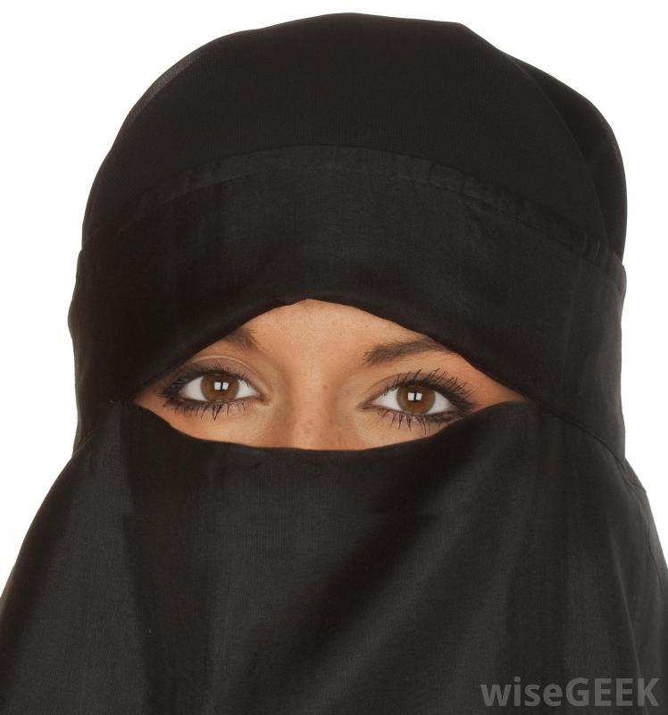 What do muslim women wear on their heads full size