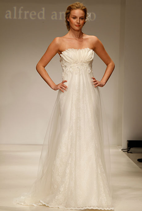 Alfred angelo modern vintage wedding dresses full size