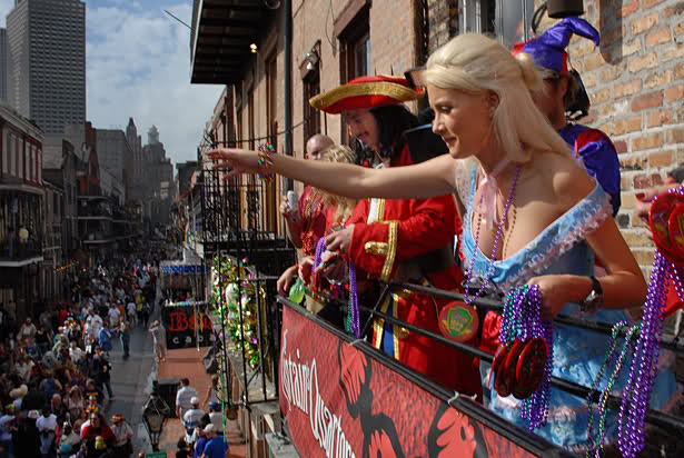 New orleans mardi gras girls full size
