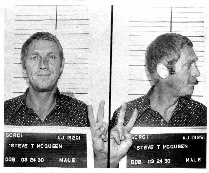 Steve mcqueen mug shot full size