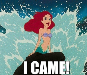 Little mermaid i just came 604X519 jpeg