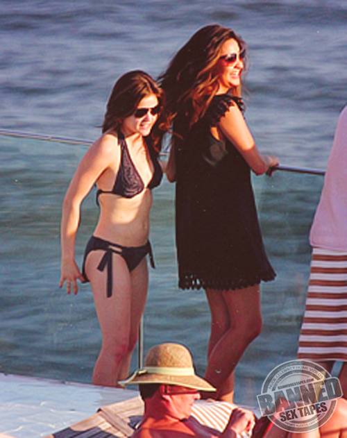 Lucy hale bikini full size