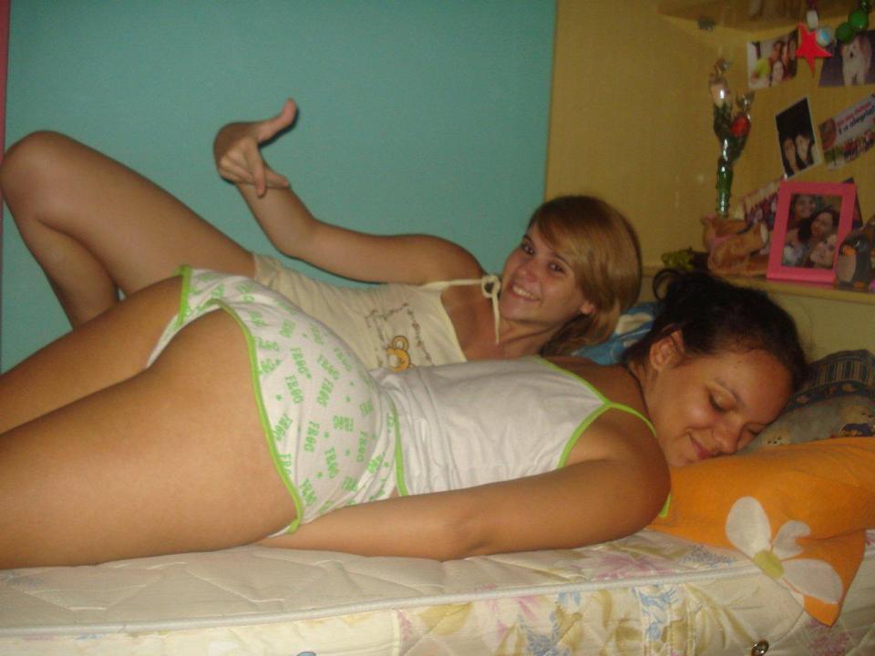 Homemade slumber party girls full size