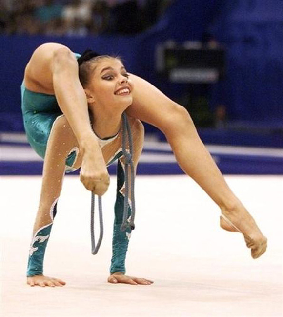 Really flexible gymnast full size