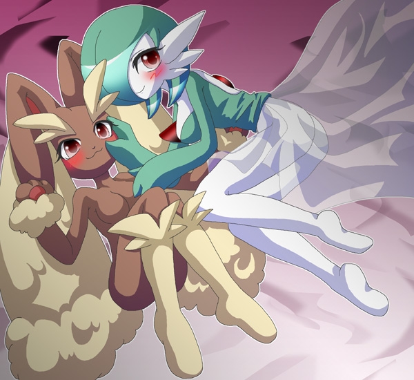 Pokemon porn lopunny and gardevoir full size
