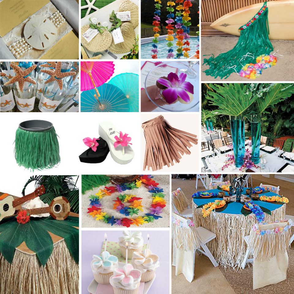 Pinterest luau party decorations full size