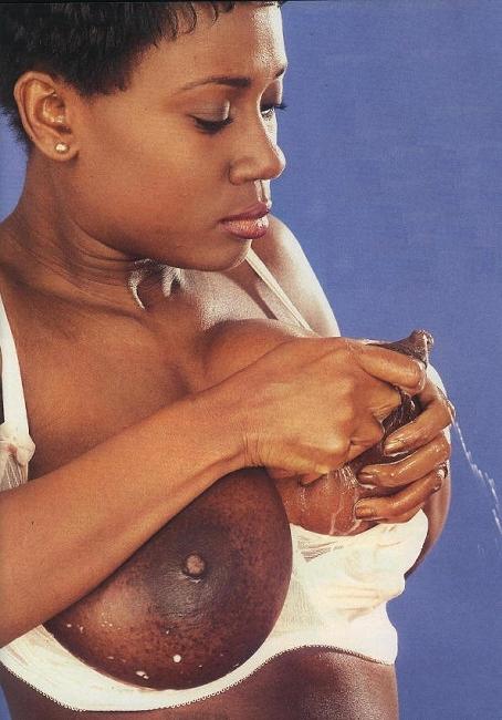 Pregnant black breast milk full size