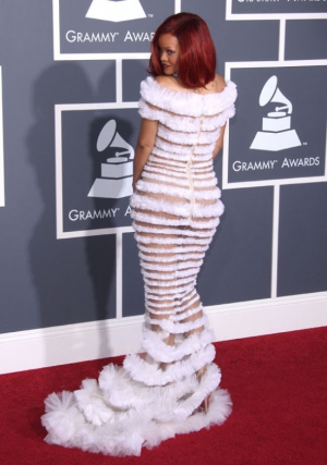 Rihanna see through grammy dress 550X784 jpeg