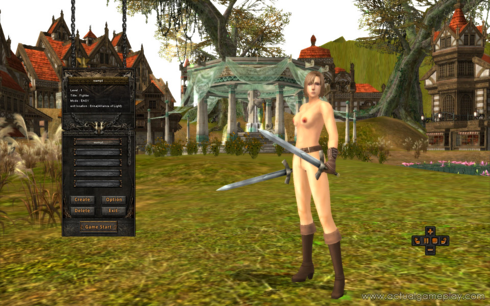 Game girl characters naked full size