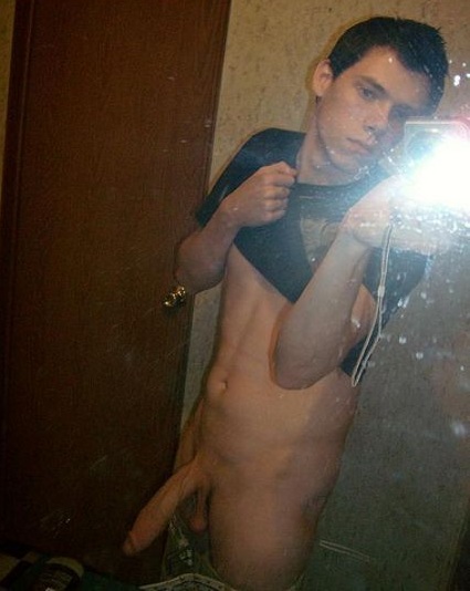 Boy big dick self shot full size