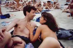 French nude beach erection 749X500 jpeg