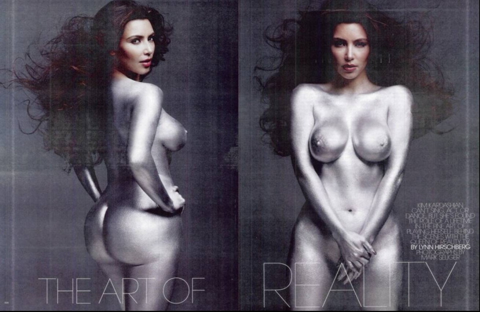 Kim kardashian nude magazine full size