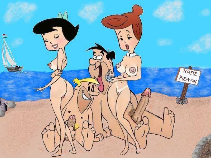 Nude beach cartoon porn full size