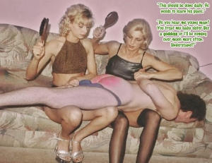 Sister femdom spanking 841X650 jpeg