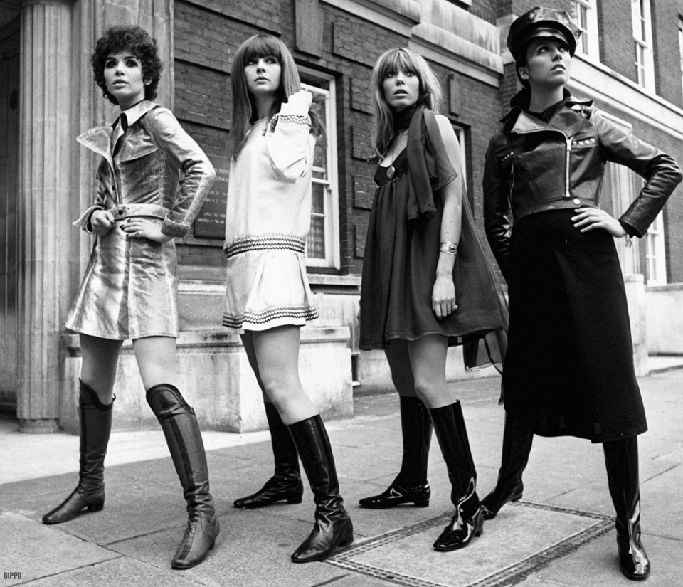 1960s mod fashion women full size