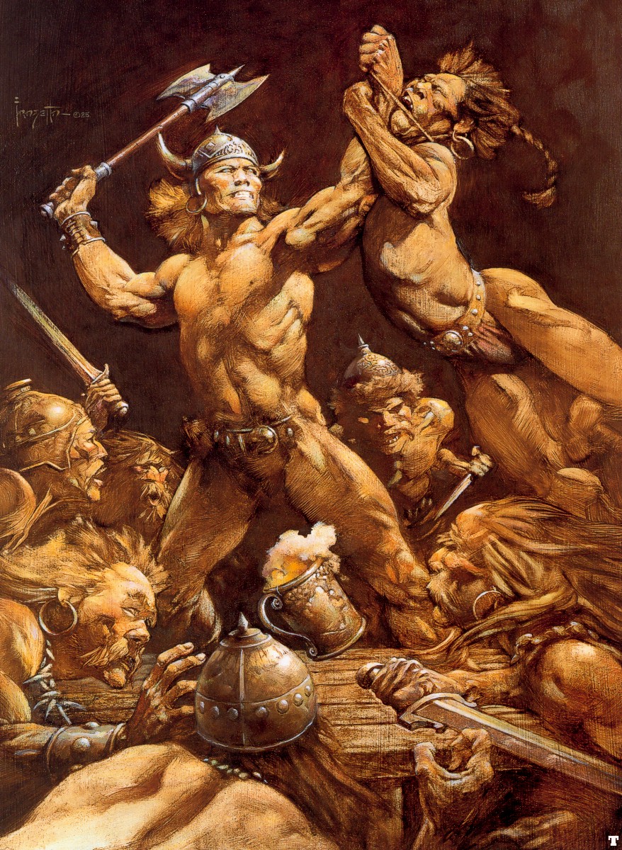 Frank frazetta full size