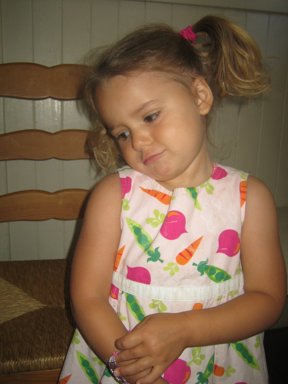 Girl butt naked toddler playing full size
