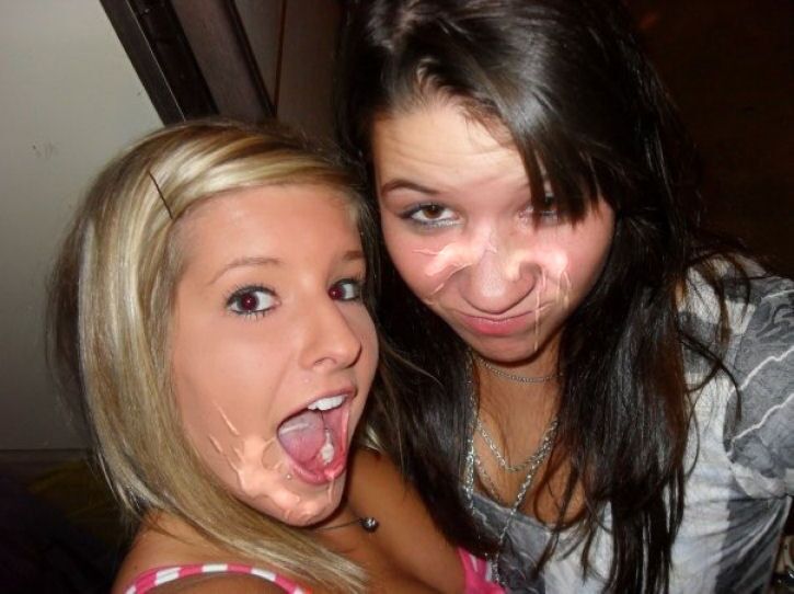 College girls cum facials full size