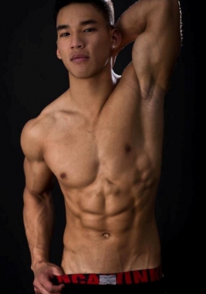 Hot asian guy shirtless 570X815 jpeg