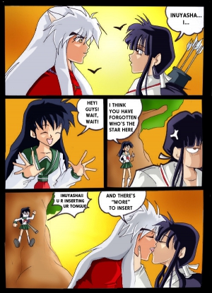 Inuyasha and kagome kiss comics 600X831 jpeg