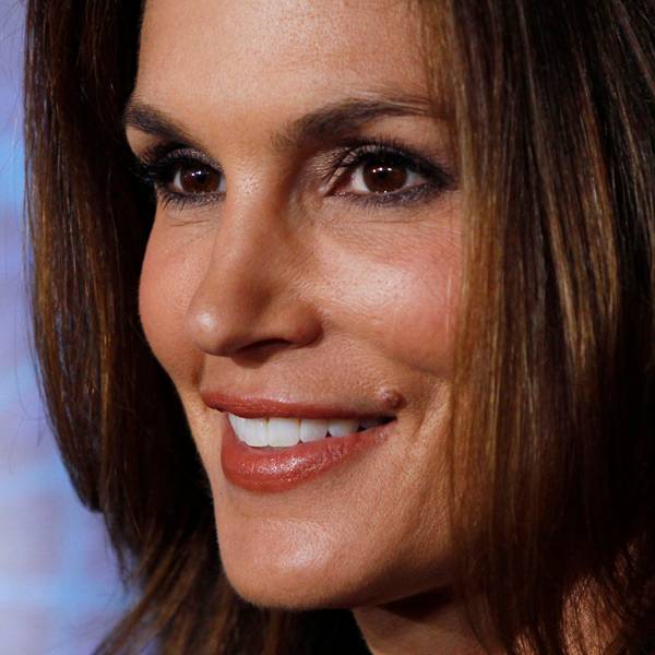 Super model with mole on face full size