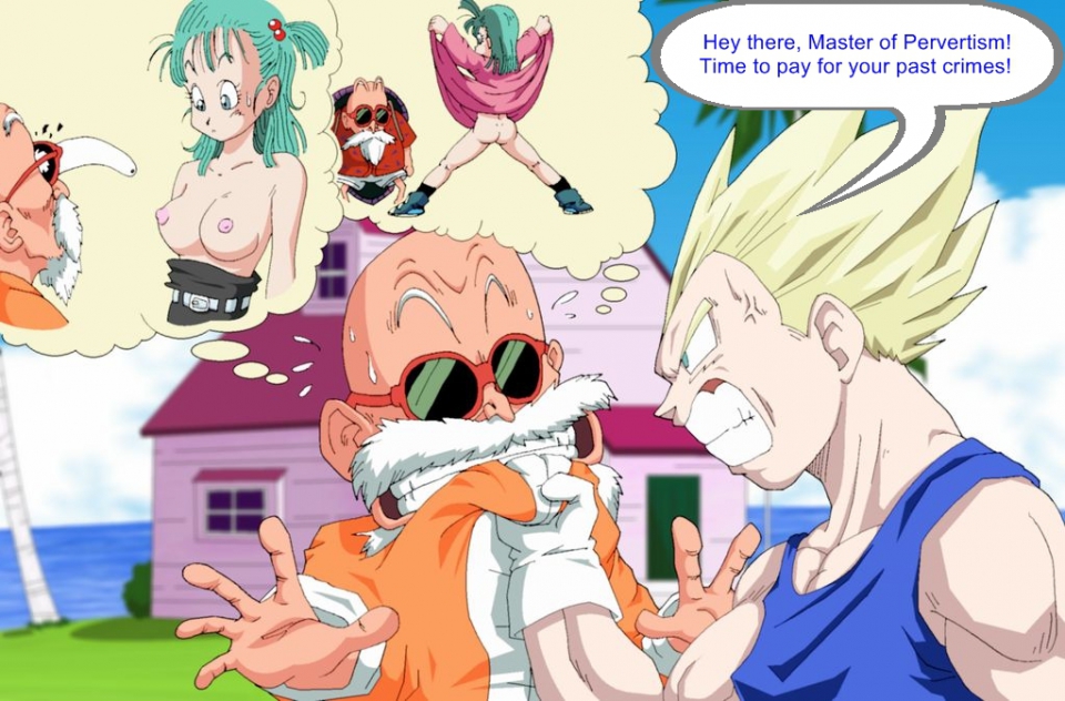Dragon ball z master roshi and bulma full size