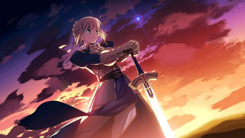 Fate stay night saber full size