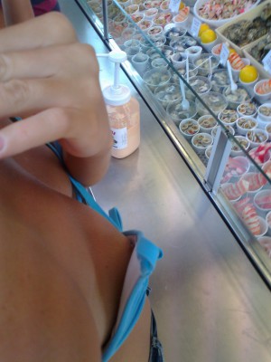 Amateur bikini nip slip 960X1280 jpeg
