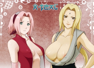 Naruto tsunade and sakura naked 850X618 jpeg