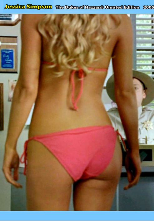 Jessica simpson pink bikini ass full size