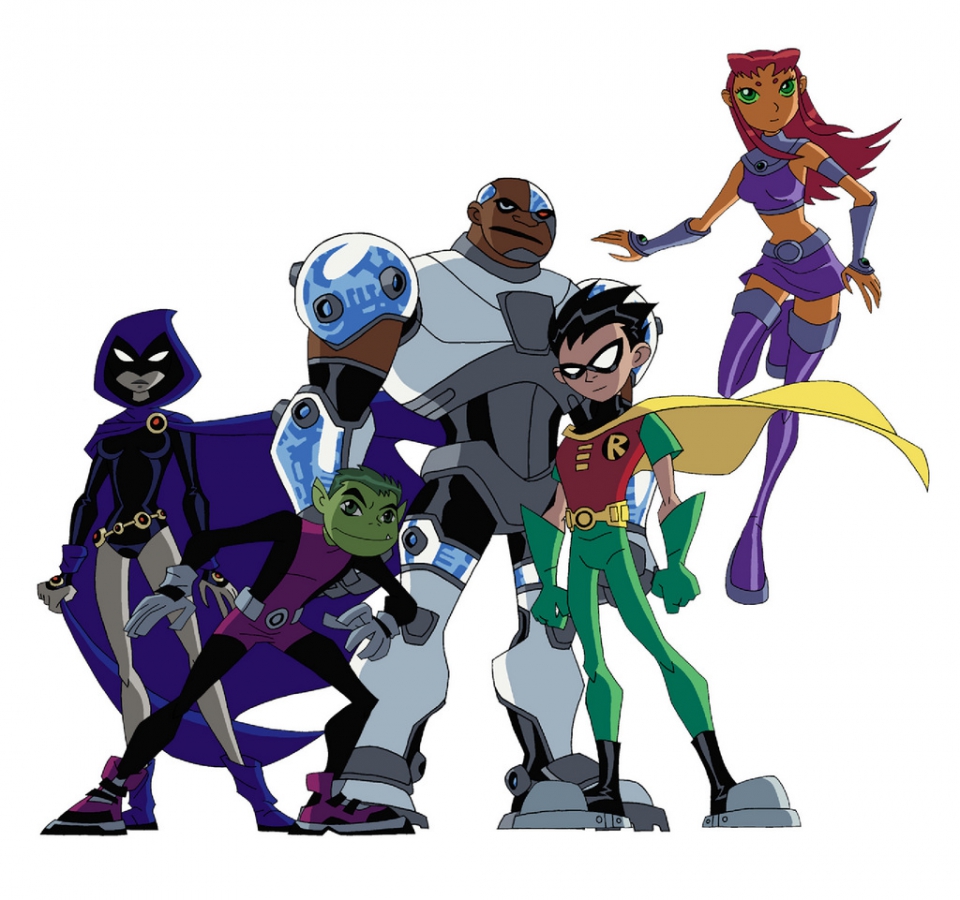 Teen titans show full size
