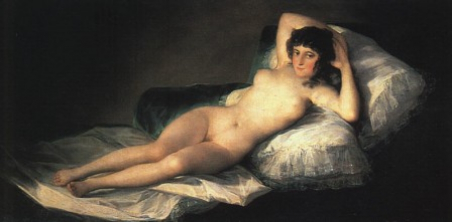 Desnuda maja la francisco goya full size