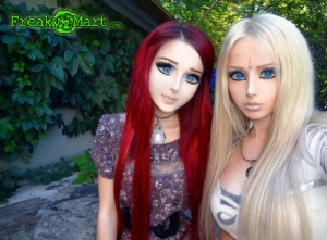 Real life barbie and anime girl 635X468 jpeg