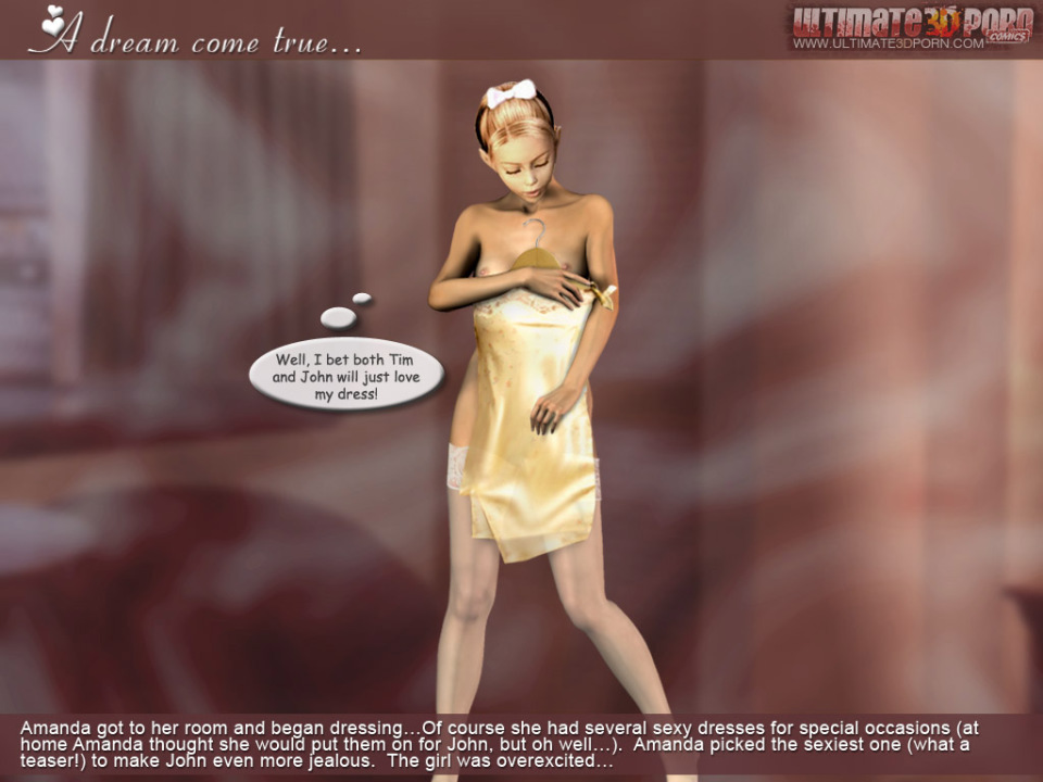 Dream come true amanda 3d comics full size