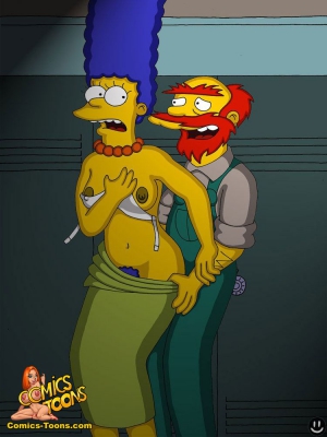 Simpsons cartoon porn comics 750X1000 jpeg