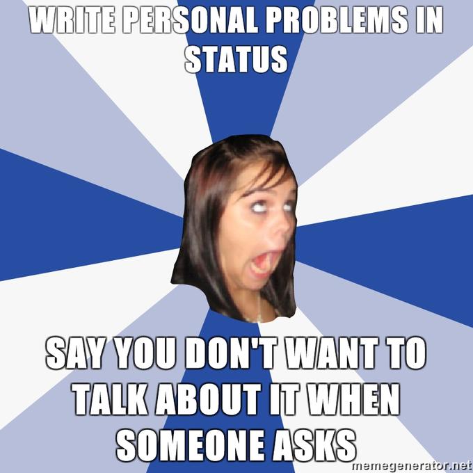 Facebook girl meme full size