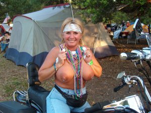 Flashing tits at biker rally 816X616 jpeg