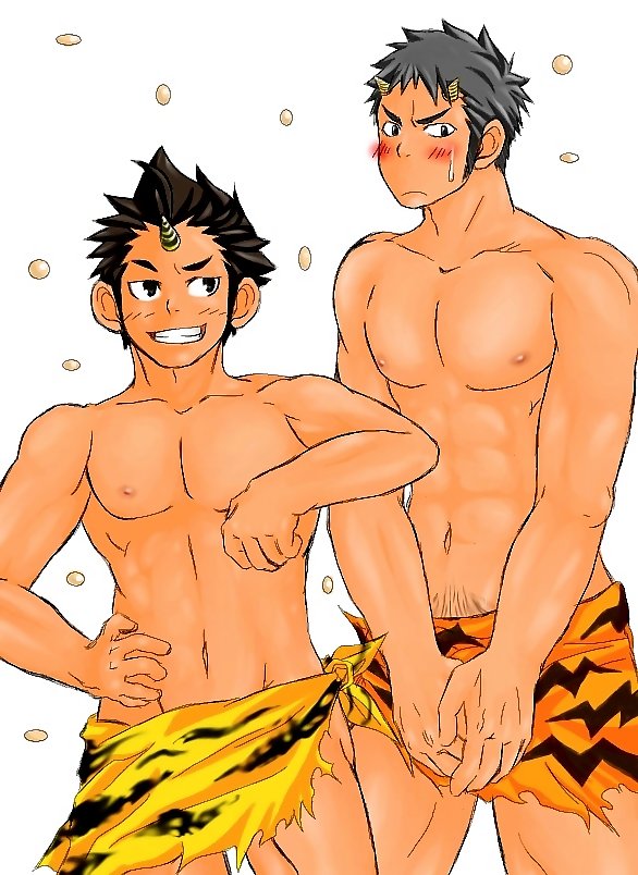Gay anime boys yaoi locker room sex full size